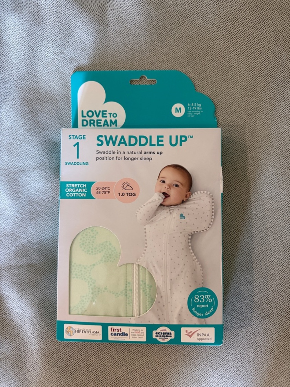 Love to Dream - Organic Cotton Swaddle Up